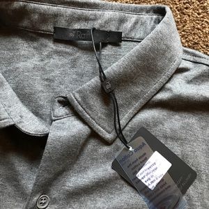 Raffi - NWT Men’s XL - Gray Button-Down